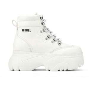 NOKWOL white platform boots